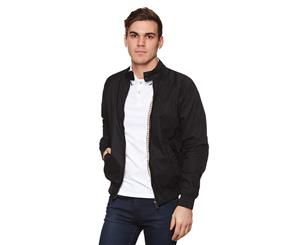 Ben Sherman Men's Harrington Jacket - Black