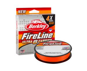 Berkley Fireline Ultra 8 Blaze Orange 300m Spools - 14lb