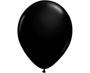 Black Onyx Jewel Latex Balloons