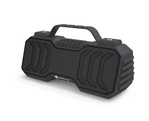 Bluetooth V5.0 Portable Speaker Mini Boombox Usb Aux Fm Grey