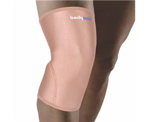Bodyassist Beige Thermal Slip-on Knee Sleeve Black (Closed Patella)