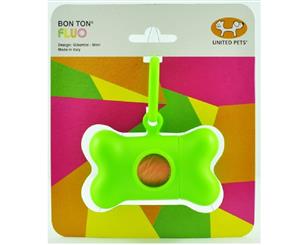 Bon Ton Fluro Poop Bag Holder Green