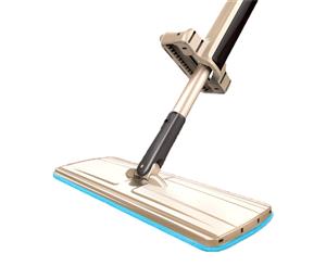 Boomjoy Squeeze Microfibre Flat Floor Mop Broom Cleaning Stand Dusting F2