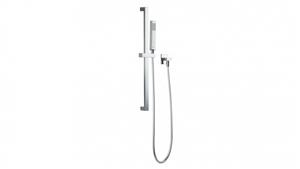 Bravat Arc Hand Shower on Rail - Chrome