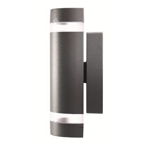 Brilliant 35W Charcoal Kimberley Up Down Exterior Wall Light