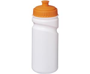 Bullet Easy Squeezy Sports Bottle (White/Orange) - PF2050