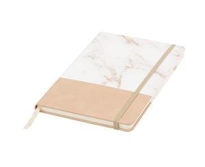 Bullet Two Tone A5 Marble Notebook (Pack Of 2) (Brown) - PF2553