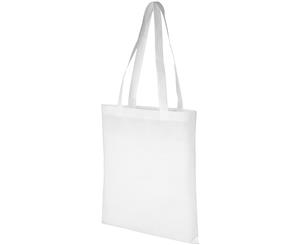 Bullet Zeus Non Woven Convention Tote (White) - PF1140