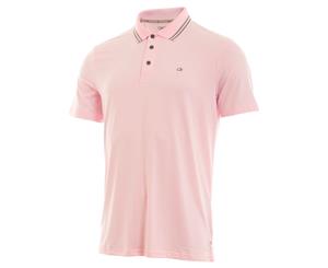 Calvin Klein Madison Tech Polo - Oxpink - Mens