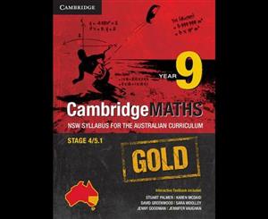 Cambridge Mathematics GOLD NSW Syllabus for the Australian Curriculum Year 9 and Hotmaths Bundle