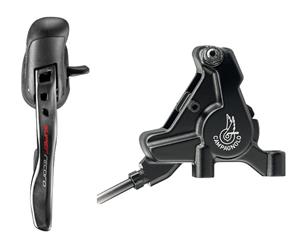 Campagnolo Super Record Disc 12 Speed Ergopower Shifter + Caliper - 140mm Mount - Left/Rear