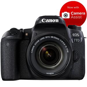 Canon EOS 77D DSLR Camera with 18-55mm Lens