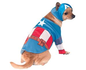 Captain America Pet Costume