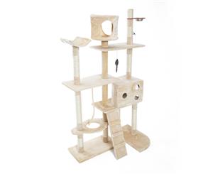 Cat Tree Multi Level Scratcher DANIE 170cm BEIGE