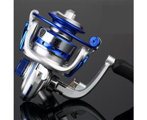 Catzon Small fishing reels 10BB5.51 spinning fishing reel LIEYUWANG BM150 Blue