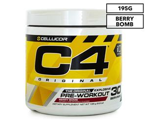 Cellucor C4 Original Pre-Workout Berry Bomb 195g