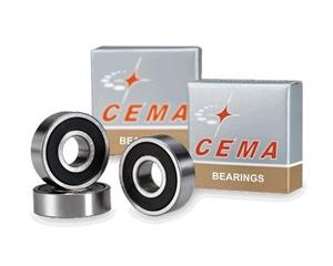 Cema - Chrome Steel Bike/Cycling Bearings (SRC-6803LLB) - Sealed - 17 x 25 x 5mm