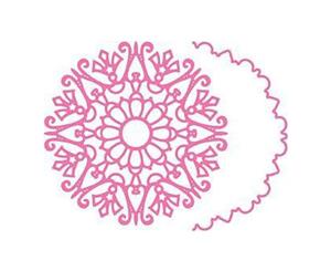 Cheery Lynn Die - Snowflake Doily W/Angel Wing - Dl279