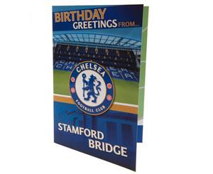 Chelsea Fc Pop-Up Birthday Card (Blue) - TA4633