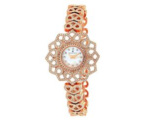 Christian Van Sant Women's 38mm Chantilly Watch - White Mother Of Pearl/Rose Gold