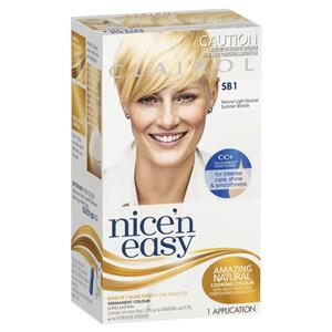 Clairol Nice & Easy SB1 Natural Light Neutral Summer Blonde