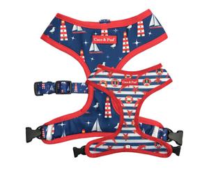 Coco & Pud Hamptons Reversible Dog Harness