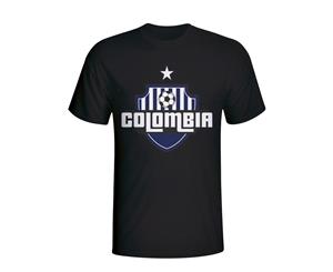 Colombia Country Logo T-shirt (black)