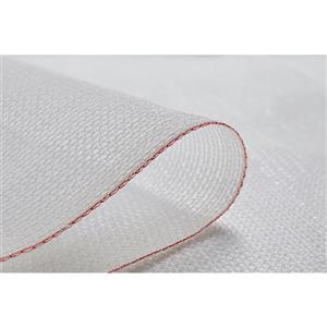 Coolaroo 3.66m Wide White 50% Garden Cover Shade Cloth - Per Metre