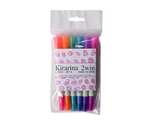 Copic - Kirarina 2win Marker 6 pack - SET A