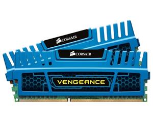 Corsair Vengeance Blue 8GB(4GBx2) 1600MHz DDR3 Desktop RAM CMZ8GX3M2A1600C9