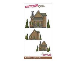 Cottagecutz Die With Foam 4X8 Mountain Lodge