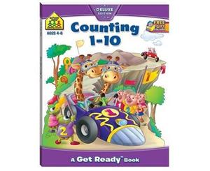 Counting 1-10 Deluxe Edition  A Get Ready Workbook - Free gift (details inside)