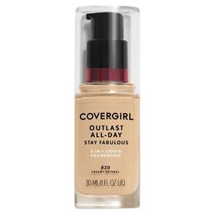 Covergirl Outlast Stay Fabulous 3in1 Foundation Creamy Natural