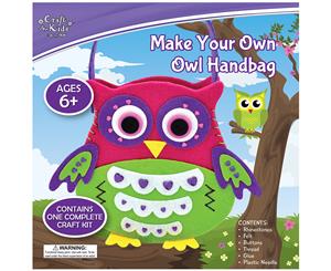 Craft for Kids Make Your Own Owl Handbag