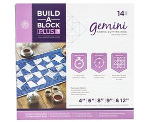 Crafters Companion - Gemini Build-A-Block PLUS with Rectangles & Triangles Dies