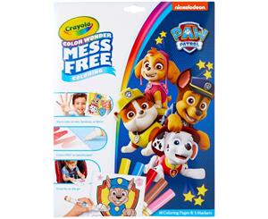 Crayola Colour Wonder Colouring Pad & Markers - Paw Patrol