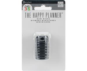 Create 365 Planner Discs 9/Pkg-Black .75"