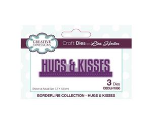 Creative Expressions - Borderline Hugs & Kisses