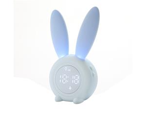 Cute Digital Alarm Clock LED Light - Green