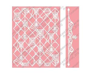 Cuttlebug A2 Embossing Folder/Border Set - Spider Stew