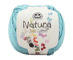 DMC Natura 100% Cotton 4 Ply Crochet & Knitting Yarn 50g Ball Colour 25 Auamarine