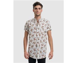 DVNT Tiger SS Dress Shirt