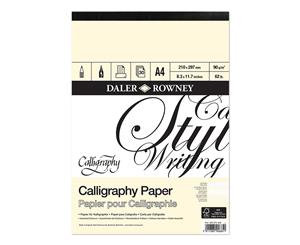 Daler Rowney A4 Calligraphy Pad