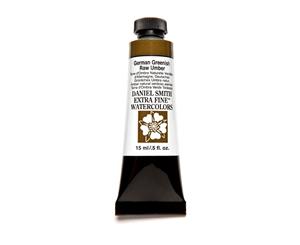 Daniel Smith Watercolour 15 ml Tube (Series 1) - German Green Raw Umber (0121)