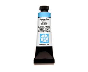 Daniel Smith Watercolour 15 ml Tube (Series 3) - Cerulean Blue (0206)