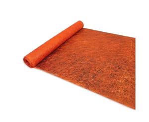 Dark Orange - 5m Roll of Webbed Glass Paper for Florists Scrapbooking Card Making - Darkorange