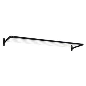 Daytek Slim Fold Down Clothesline - Anthracite Black