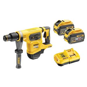 DeWALT 54V 9.0Ah 3 Mode XR Flexvolt SDS-MAX Rotary Hammer Drill Kit