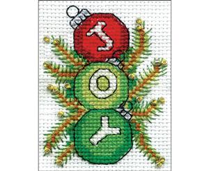 Design Works Counted Cross Stitch Kit 2inch X3inch Joy (14 Count)