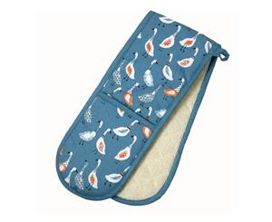 Dexam Giggling Geese Double Oven Glove